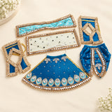 Radha Krishna Designer Lehenga Set – Royal Blue