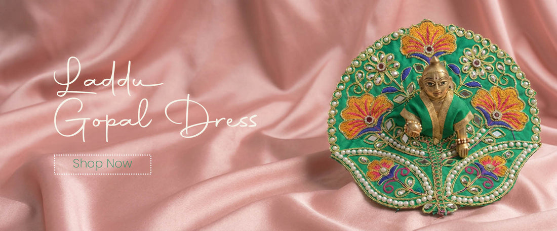 Buy Laddu Gopal Dress Online in India | Premium Laddu Gopal Poshak – Daivik Vastram