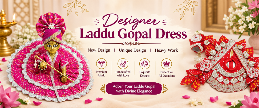 Designer Laddu Gopal Dress