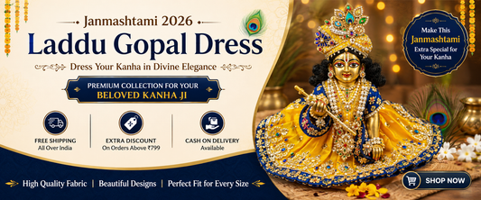 Laddu Gopal Dress for Janmashtami 2026 Shop the Best Collection at Daivik Vastram