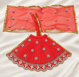 Mata Rani Red Lehenga Choli – Designer Festive Poshak