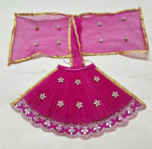 Mata Rani Pink Lehenga Choli – Designer Festive Poshak