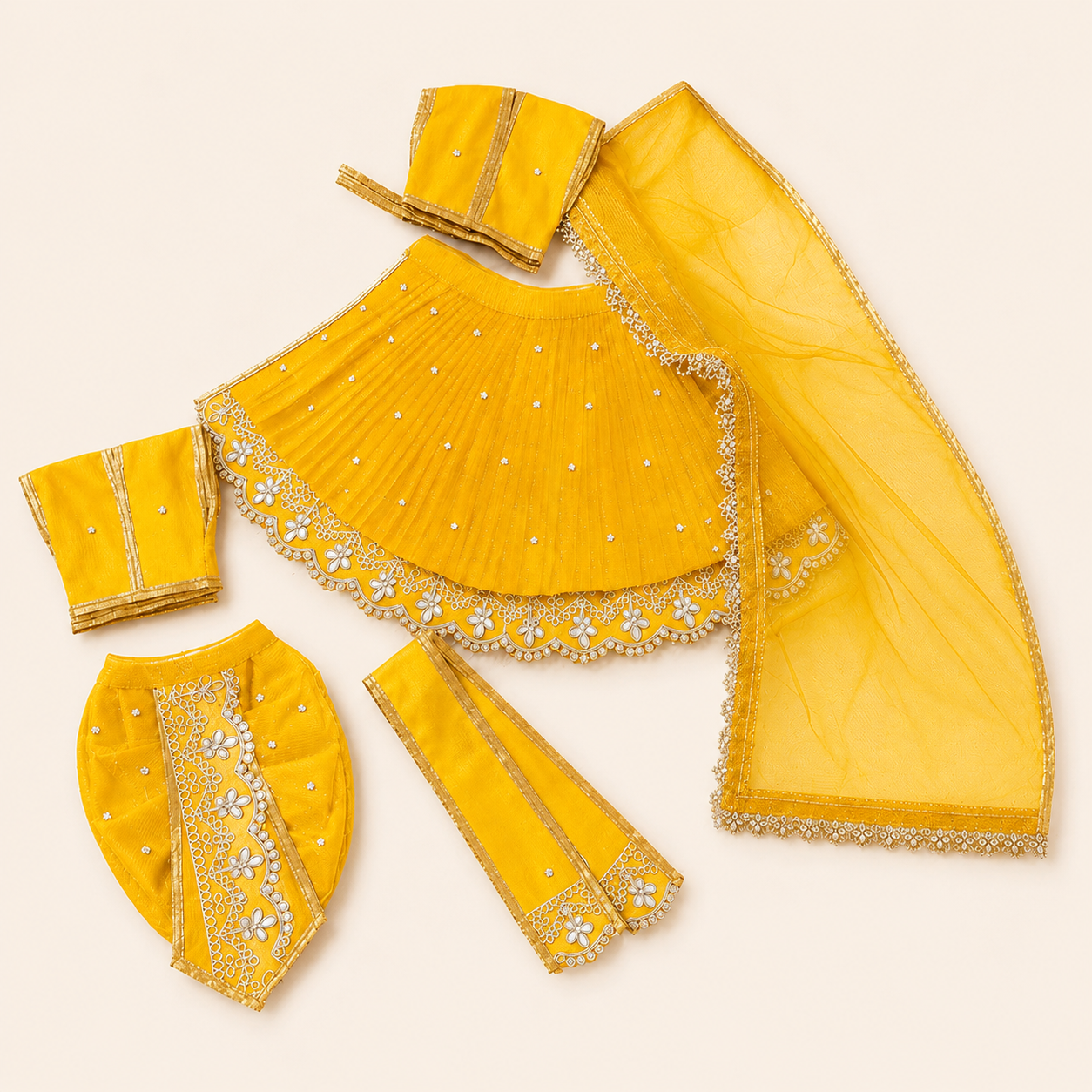 Kanakshri Radha Krishna Dress Set