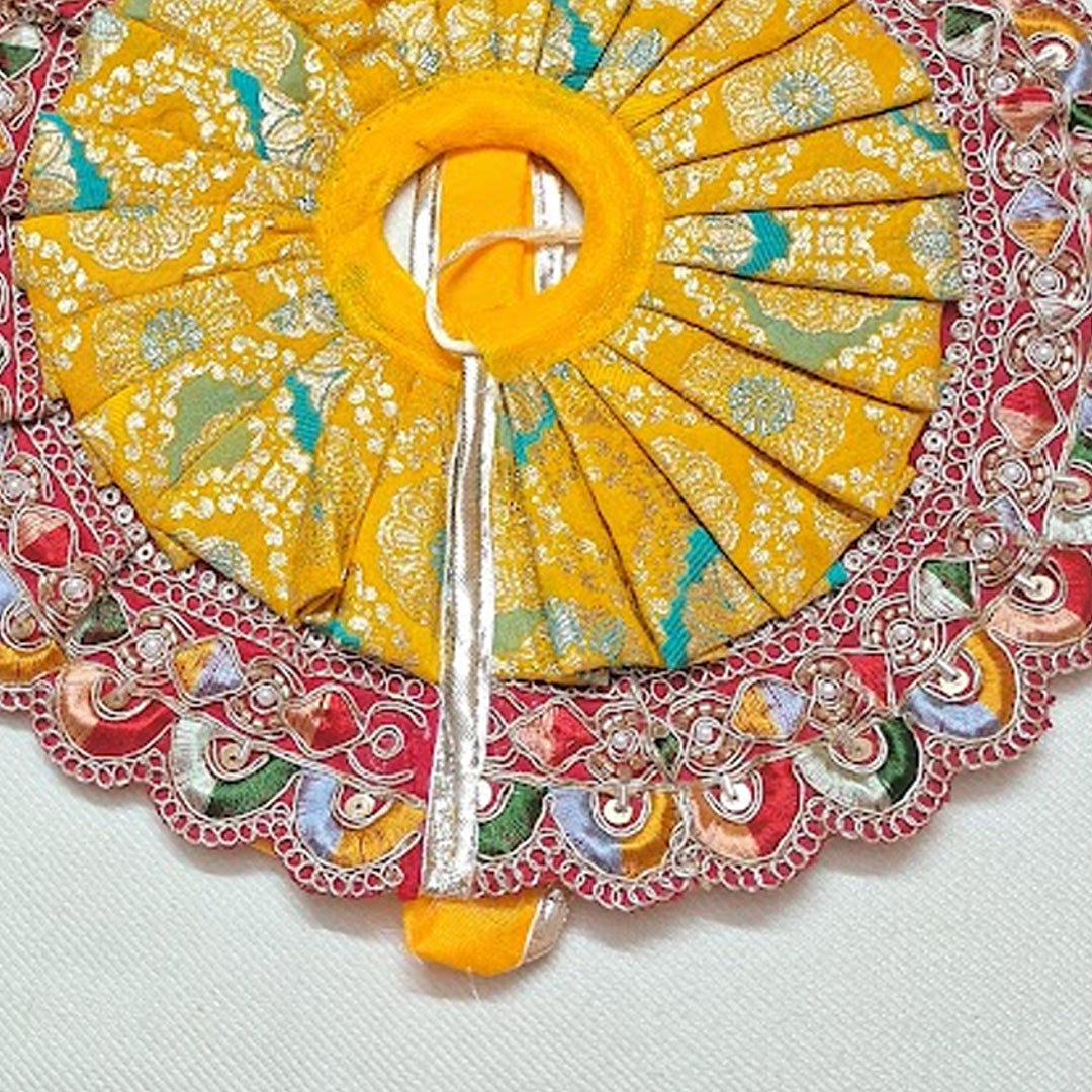 Pitambar Kesariya Rajsi Laddu Gopal Poshak