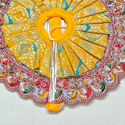 Pitambar Kesariya Rajsi Laddu Gopal Poshak